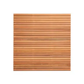 Tuinscherm Windsor - 180x180cm geschaafd Bangkirai 26-planks