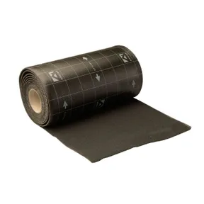 Loodvervanger Ubiflex 250mm x 1200cm zwart