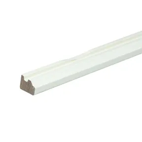 Ventilatieglaslat L1 Meranti 17x25mm (bovenzijde afgeschuind) Komo, 80 mu gegrond per 10 stuks