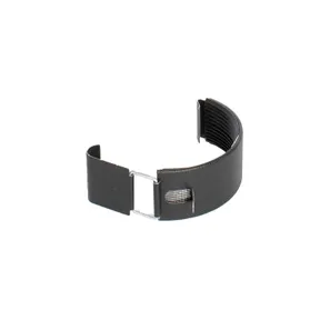 Verbindingsstuk verzinkt staal 150 mm t.b.v. mastgoot | Zwart RAL 9005
