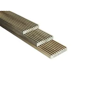 Vlonderplank (10-ribbel) 28x145mm geïmpregneerd 