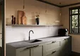 Werkblad Spaanplaat 28mm beton antraciet