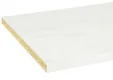 Werkblad Spaanplaat 38mm mat wit marmer