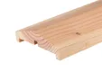 Afdeklat Douglas hout 42x150mm 