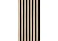 Akoestische wandpanelen / lattenwand licht Eiken 30x260cm