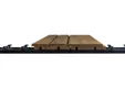 Aluminium x-clip railsysteem 220cm