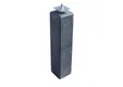 Betonpoer met draadeind en stelplaat 15x15cm 60cm | Antraciet