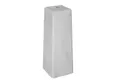 Betonpoer Taps 15x15cm/18x18cm 50cm hoog wit/grijs