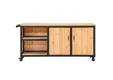Douglas buitenkeuken 180cm met stalen frame