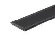 Channelsiding Vuren 19x146mm (werkend 131mm) fijnbezaagd zwart gespoten