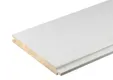 Dakbeschot Vuren (werkend 18x145mm) mes en groef geschaafd wit gespoten RAL 9010 