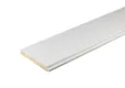Dakbeschot Vuren (werkend 18x145mm) mes en groef geschaafd wit gespoten RAL 9010 