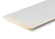 Dakbeschot Vuren 25x200mm (werkend 20x180mm) mes en groef geschaafd wit gespoten RAL9010