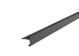 Daktrim antraciet aluminium 45x45mm 250cm