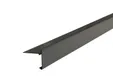 Daktrim antraciet aluminium 60x64mm 250cm