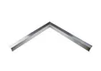 Daktrim aluminium binnenhoek 45x45mm 800mm