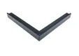 Daktrim aluminium buitenhoek 45x45mm 800mm antraciet 