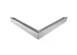 Daktrim aluminium buitenhoek 60x45mm 800mm