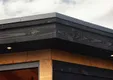 Daktrim aluminium buitenhoek 60x64mm 800mm zwart