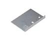 Daktrim aluminium verbindingsplaat 60x45mm