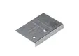 Daktrim aluminium verbindingsplaat 60x45mm