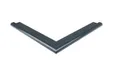 Daktrim aluminium buitenhoek kraal 26x40mm 800mm antraciet