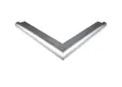 Daktrim aluminium buitenhoek kraal 45x40mm 800mm