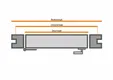 Boarddeur Vlak SKB 292 honingraat vulling 40mm voorgelakt RAL 9010 opdek