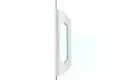 Deurgreep voor glazen schuifwand 150x36mm mat wit 