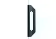 Deurgreep voor glazen schuifwand 150x36mm mat zwart