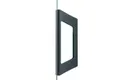 Deurgreep XL voor glazen schuifwand 150x50mm antraciet