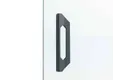 Deurgreep zelfklevend voor glazen schuifwand 150x36mm antraciet 
