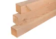 Paal Douglas hout 100x100mm fijnbezaagd 
