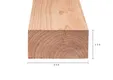 Balk Douglas hout 150x300mm vers gezaagd