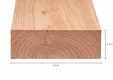 Balk Douglas hout 100x300mm vers gezaagd