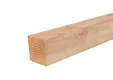 Paal Douglas hout 120x120mm fijnbezaagd 