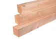 Paal Douglas hout 150x150mm geschaafd aan 145x145mm
