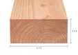 Balk Douglas hout 150x275mm vers gezaagd
