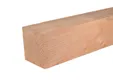 Paal Douglas hout 200x200mm bezaagd 