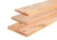 Plank Douglas hout 22x200mm fijnbezaagd 