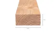 Balk Douglas hout 70x150mm fijnbezaagd 