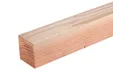 Paal Douglas hout 90x90mm geschaafd