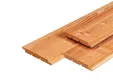 Douglas channelsiding van 18x142mm (werkend 18x124mm) geschaafd/fijnbezaagd