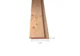 Douglas channelsiding van 18x142mm (werkend 18x124mm) geschaafd/fijnbezaagd
