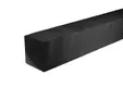 Paal Douglas hout 150x150mm fijnbezaagd zwart geïmpregneerd (gedompeld)