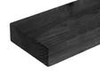 Balk Douglas hout 50x150mm fijnbezaagd zwart (gedompeld)