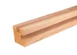 Sleufpaal Douglas hout (hoekpaal) 110x110mm 