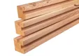 Sleufpaal Douglas hout (hoekpaal) 110x110mm 