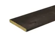 Plank Douglas hout 16x140mm zwart (gedompeld) geschaafd