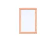 Douglas vast raam gehard dubbelglas - buitenmaat 84,4x126,2cm